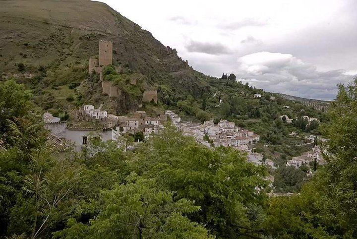 huerto con vistas al castillo