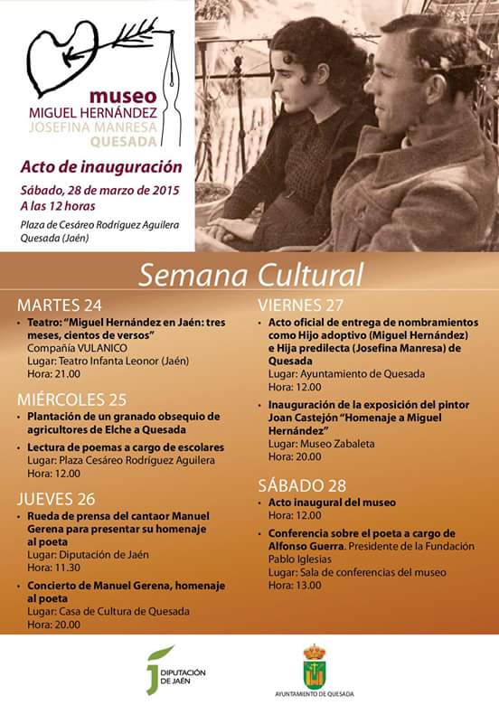 Semana Cultural Miguel Hernandez