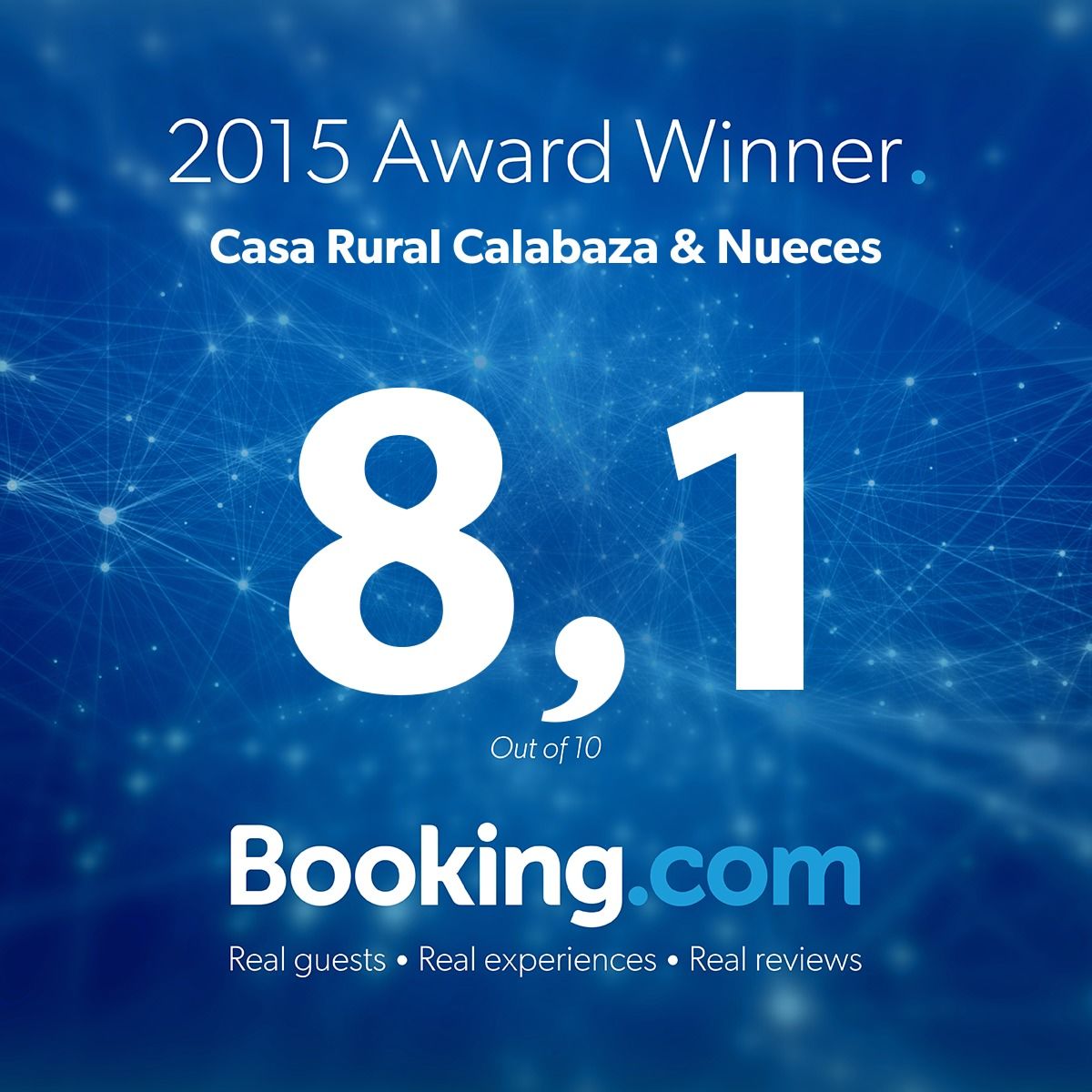 Calabaza&nueces 2015 Award Winner